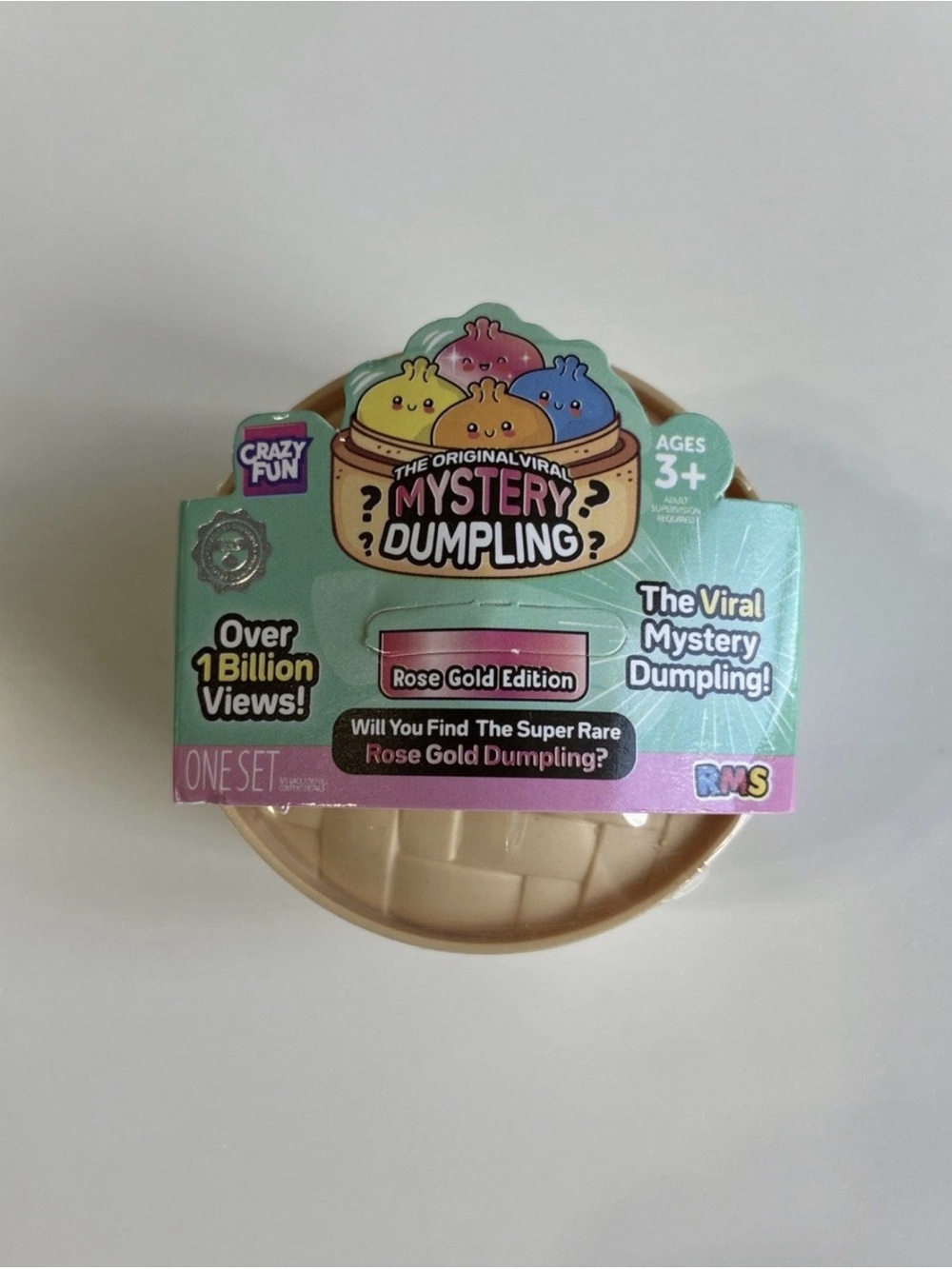 Viral RMS Mystery Squishy Dumpling Rose Gold Mini BRAND NEW